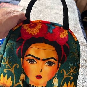 Colorful Frida Kahlo Print Women's Bag